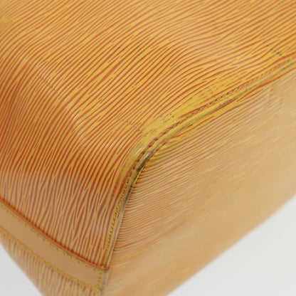 Louis Vuitton Petit Noe Handbag Epi Leather, YELLOW, LEATHER, Handbag