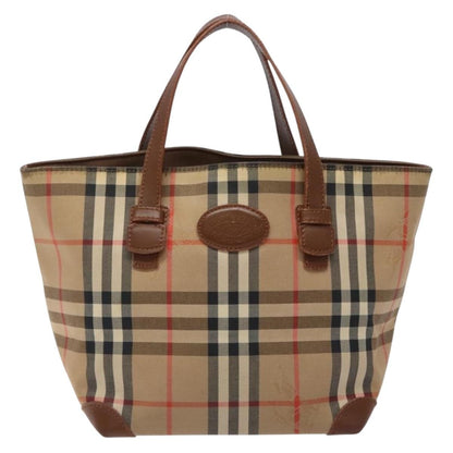 Burberry Nova Check Tote canvas check pattern, BEIGE, CANVAS, Tote bag