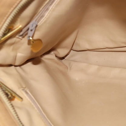Chanel Vintage Shoulder Bag Leather, Beige, Leather, Shoulder Bag