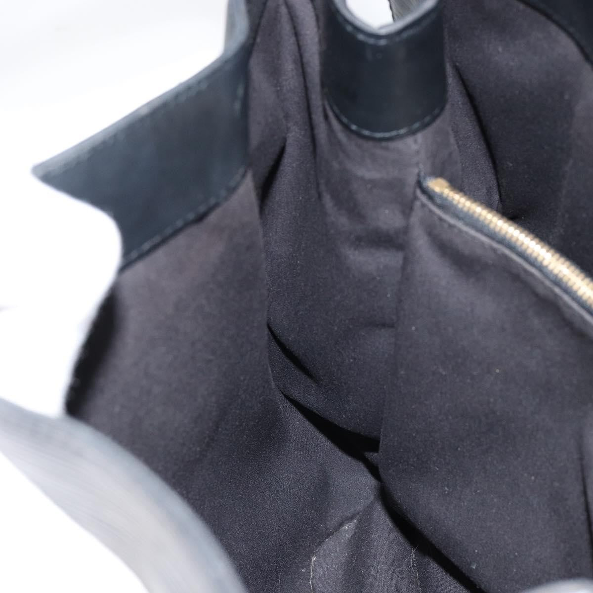 Louis Vuitton Mandara Handbag Epi Leather, BLACK, LEATHER, Shoulder bag