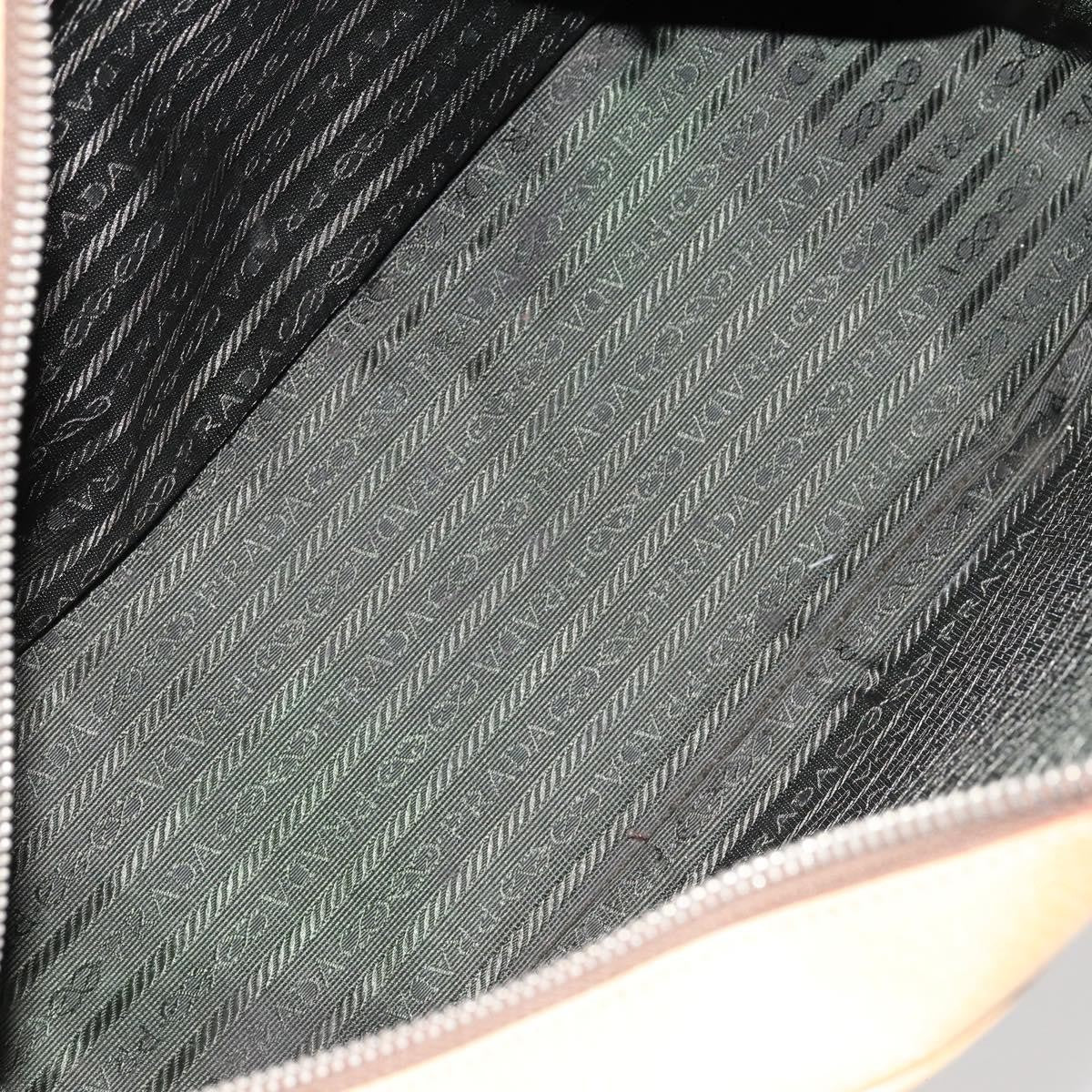 Prada Bauletto Bag Leather, BEIGE, LEATHER, Shoulder bag