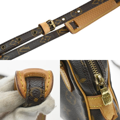 Louis Vuitton Pochette Marly Bandouliere Bag Monogram Canvas, Brown, Leather, Shoulder Bag