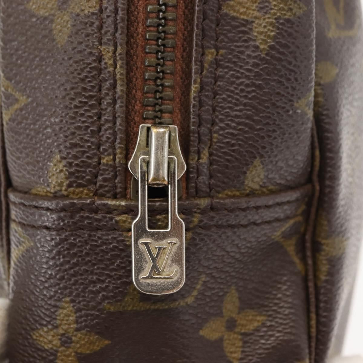 Louis Vuitton Trousse Toilette Monogram Canvas, BROWN, CANVAS, Clutche & pouche