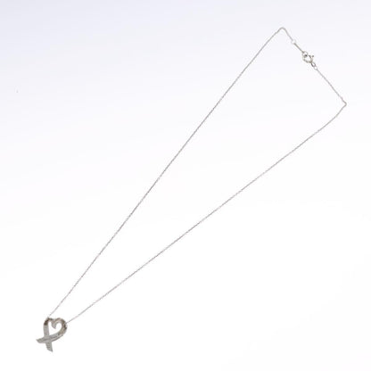 Tiffany & Co. Paloma Picasso Loving Heart Pendant Necklace Silver 925, SILVER, SILVER, Necklace