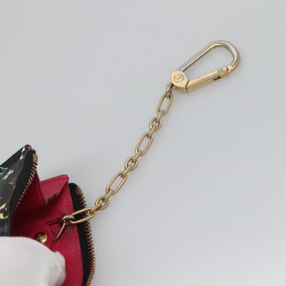 Louis Vuitton Pochette clés NM Monogram Multicolor Canvas, MULTICOLOUR, CANVAS, Wallets