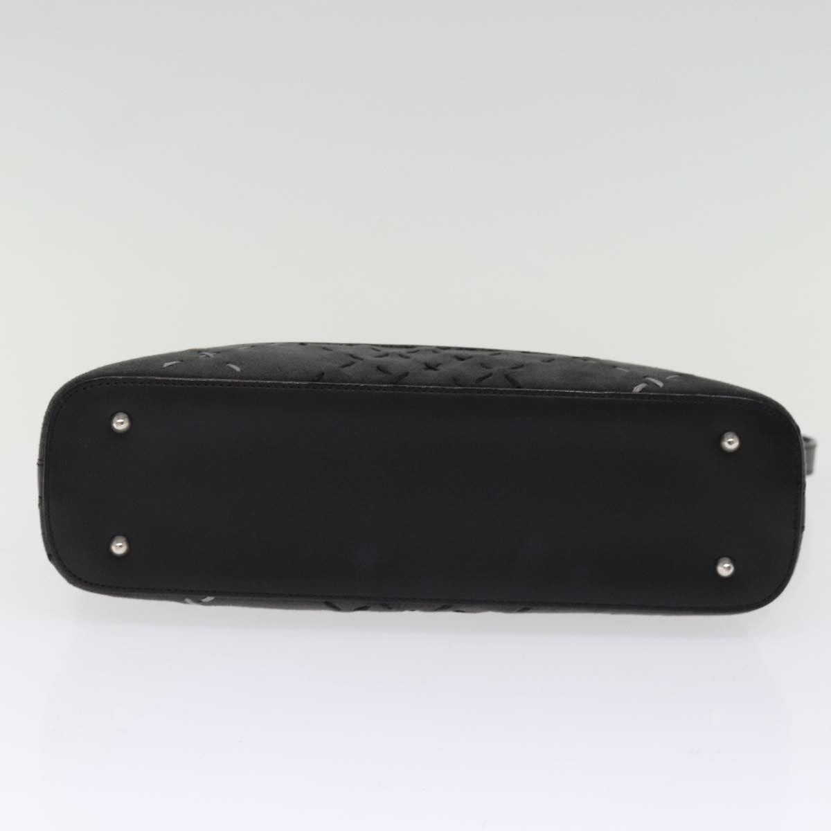 Burberry Vintage Shoulder Bag Leather, BLACK, LEATHER, Shoulder bag