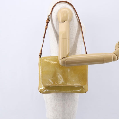Louis Vuitton Thompson Street Handbag Monogram Vernis, BEIGE, PATENT_LEATHER, Shoulder bag