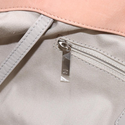 Chanel CC Sea Hit Tote Quilted Iridescent Calfskin, PINK, LEATHER, Shoulder bag