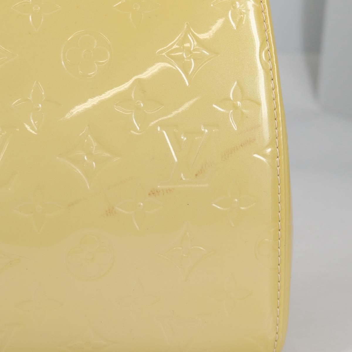 Louis Vuitton Blair Monogram vernis, YELLOW, PATENT_LEATHER, Handbag