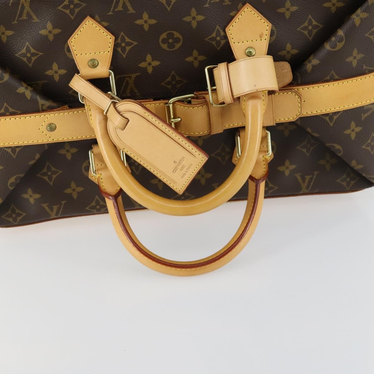 Louis Vuitton Cruiser Handbag Monogram Canvas, BROWN, CANVAS, Travel bag