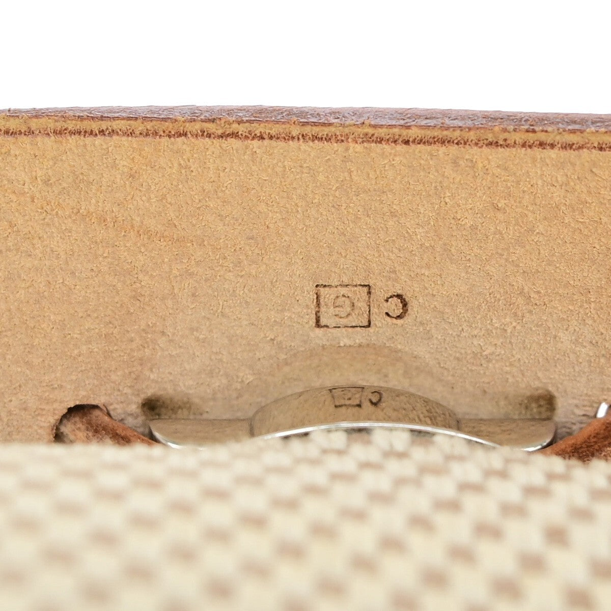 Hermes Herbag Zip Leather and Toile, BROWN, CANVAS, Travel bag