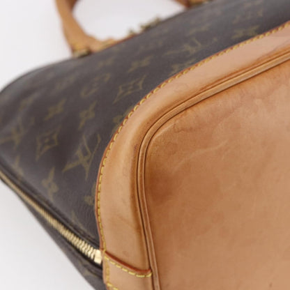 Louis Vuitton Alma Handbag Monogram Canvas, BROWN, CANVAS, Handbag