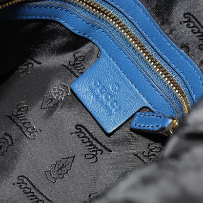 Gucci Darwin Convertible Backpack Leather, BLUE, LEATHER, Backpack