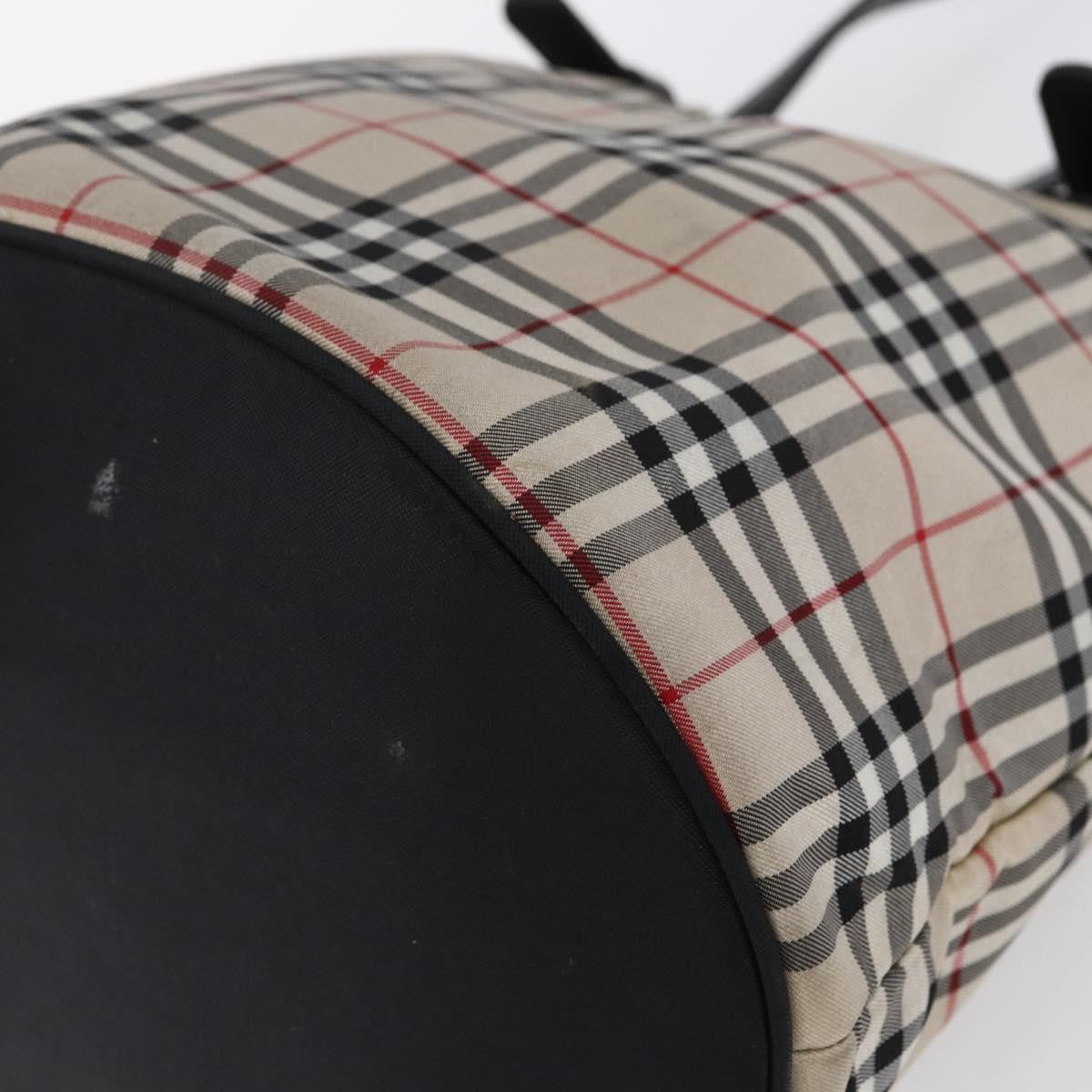 Burberry Nova Check Tote Nylon, BEIGE, NYLON, Tote bag