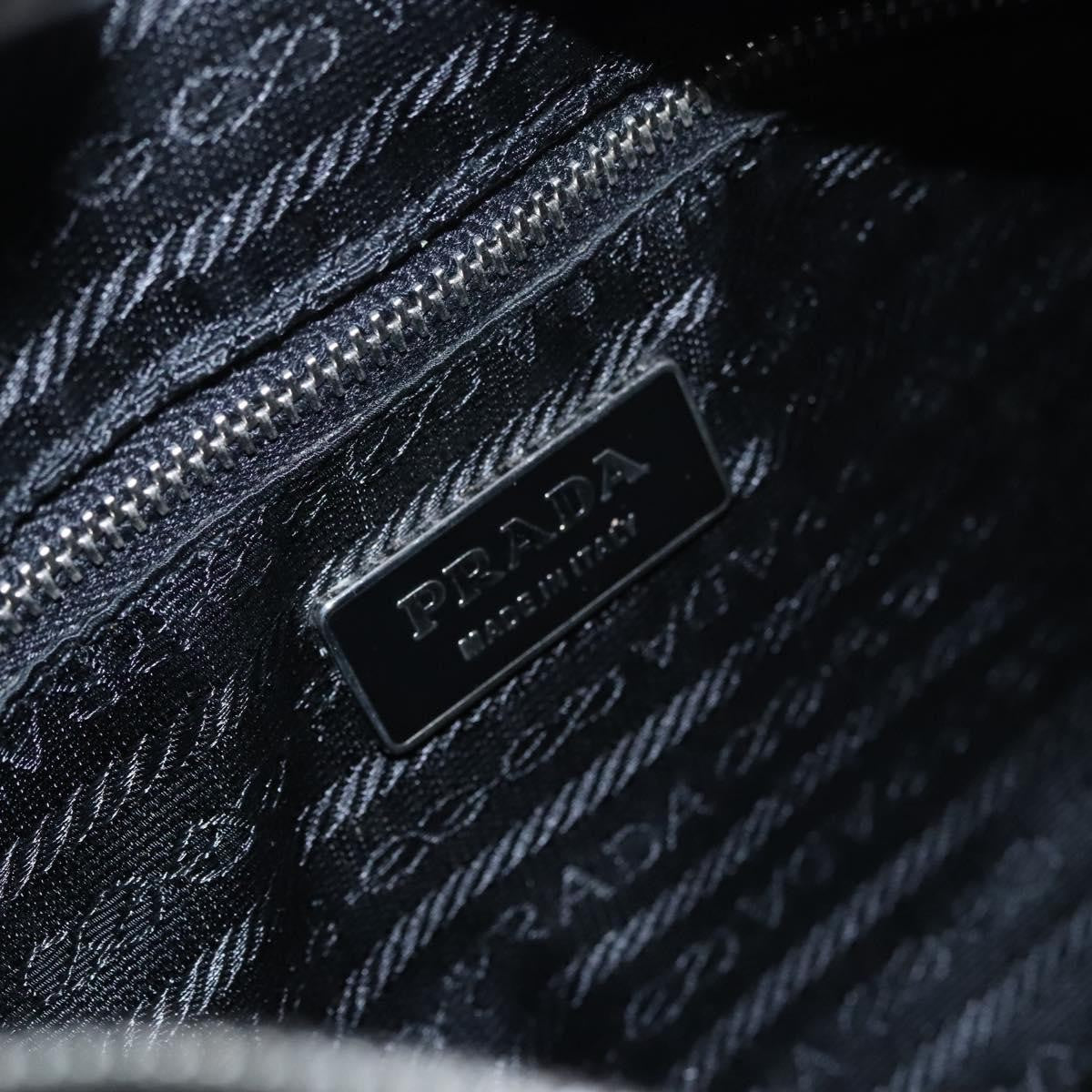 Prada Vintage Shoulder Bag Tessuto, BLACK, NYLON, Shoulder bag