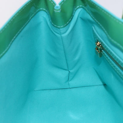 Louis Vuitton Wilshire Handbag Monogram Vernis, BLUE, PATENT_LEATHER, Handbag