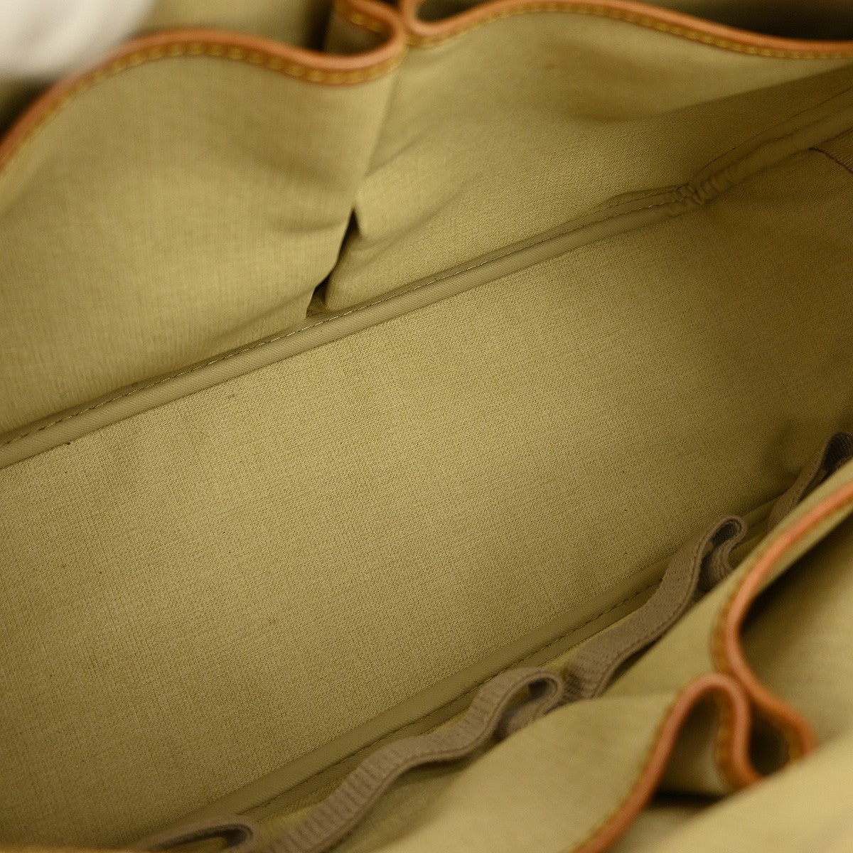 Louis Vuitton Deauville Handbag Monogram Canvas, BROWN, CANVAS, Handbag