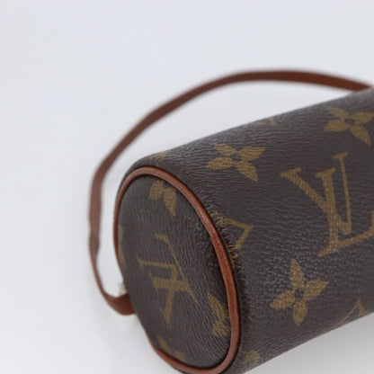 Louis Vuitton Papillon Pochette Monogram Canvas, BROWN, CANVAS, Clutche & pouche