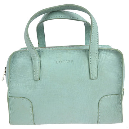 Loewe Amazona Bag Leather, BLUE, LEATHER, Handbag