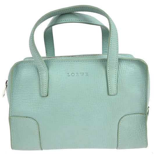 Loewe Amazona Bag Leather, BLUE, LEATHER, Handbag