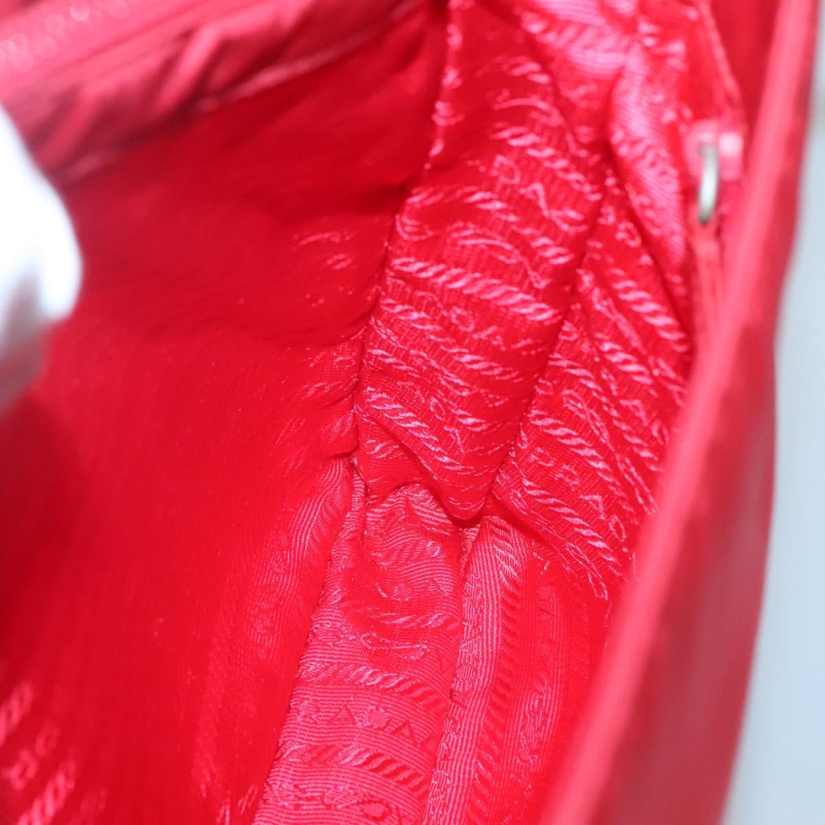 Prada Vintage Tote Tessuto, RED, NYLON, Tote bag