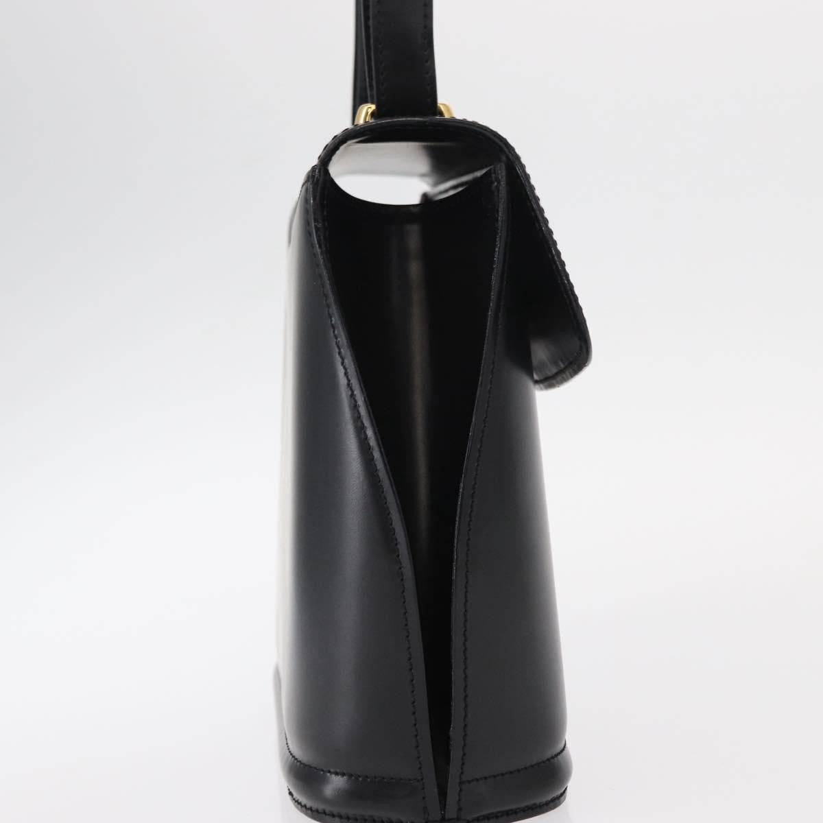 Bally Vintage Shoulder Bag Leather, BLACK, LEATHER, Shoulder bag