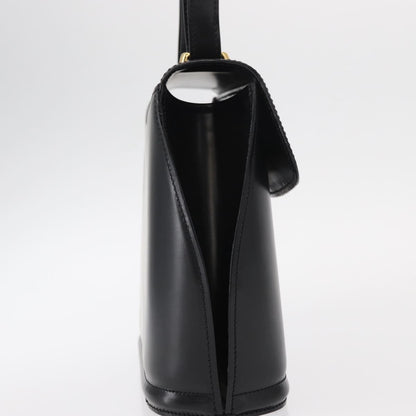 Bally Vintage Shoulder Bag Leather, BLACK, LEATHER, Shoulder bag