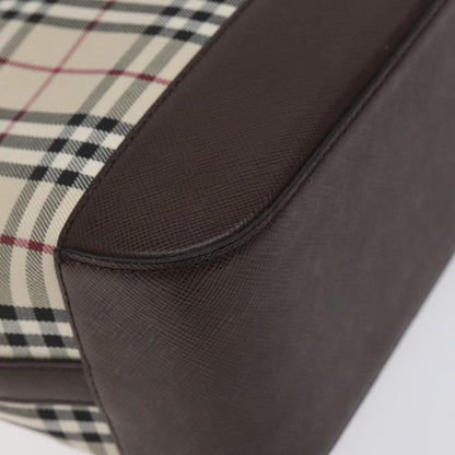 Burberry Nova Check Tote canvas check pattern, BEIGE, CANVAS, Tote bag