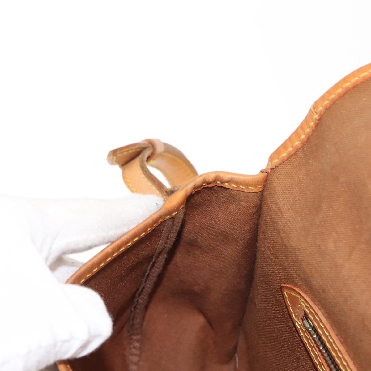 Louis Vuitton Sac Gibeciere Messenger Bag Monogram Canvas, BROWN, CANVAS, Crossbody bag