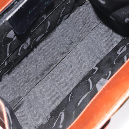 Salvatore Ferragamo Convertible Vara Bow Tote Leather, BROWN, LEATHER, Handbag