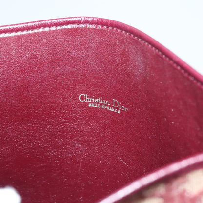 Christian Dior Vintage Trotter Shoulder Bag Canvas, RED, CANVAS, Shoulder bag