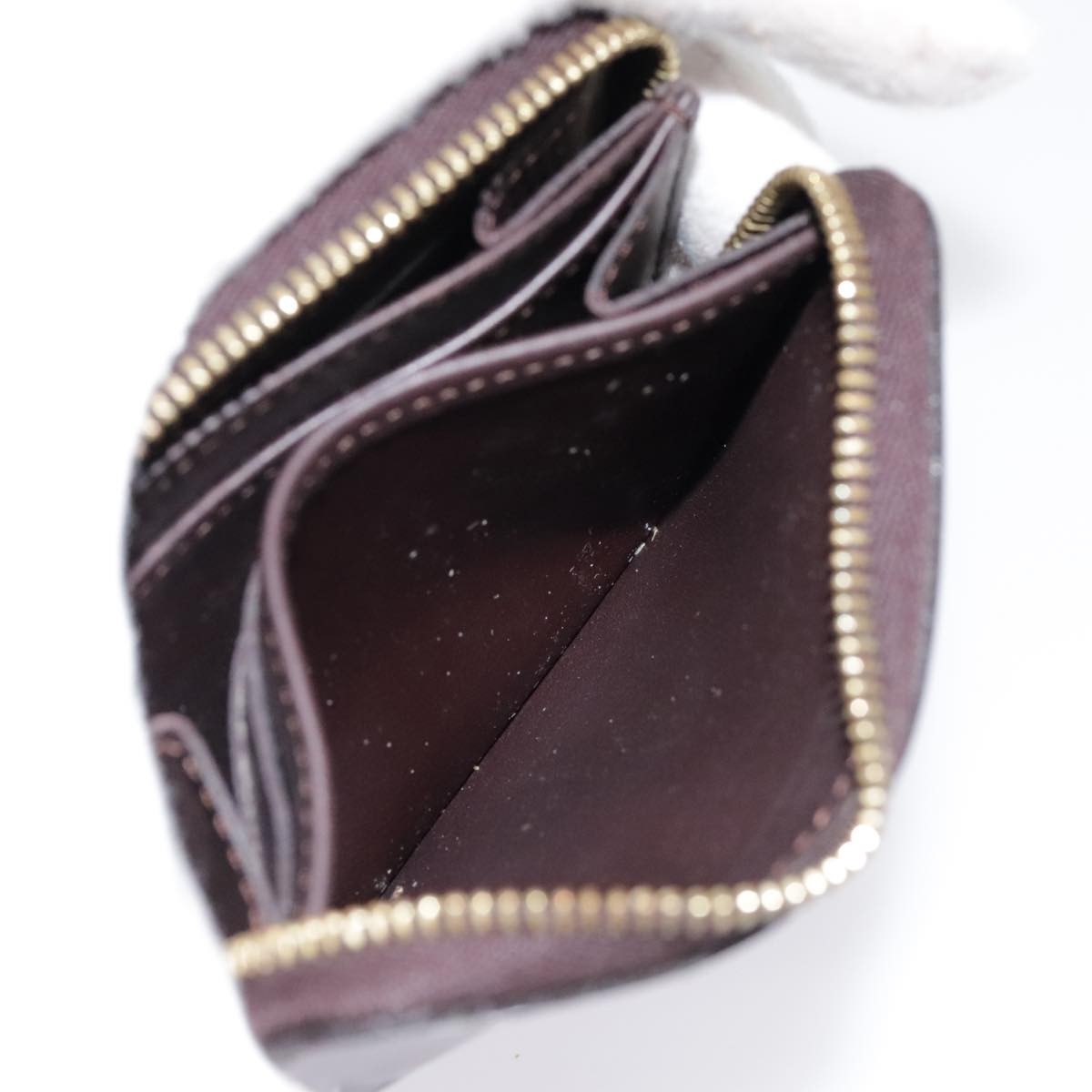 Louis Vuitton Porte-Monnaie Zippy Wallet Monogram Vernis, BURGUNDY, PATENT_LEATHER, Wallets