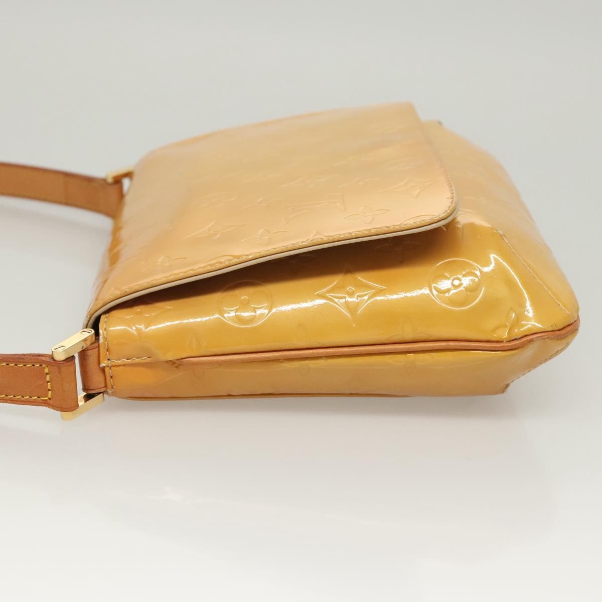 Louis Vuitton Thompson Street Handbag Monogram Vernis, BEIGE, PATENT_LEATHER, Handbag