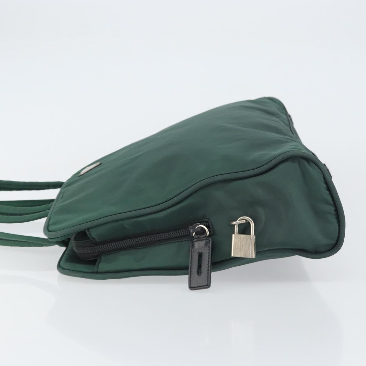 Prada Vintage Handbag Tessuto, KHAKI, NYLON, Handbag