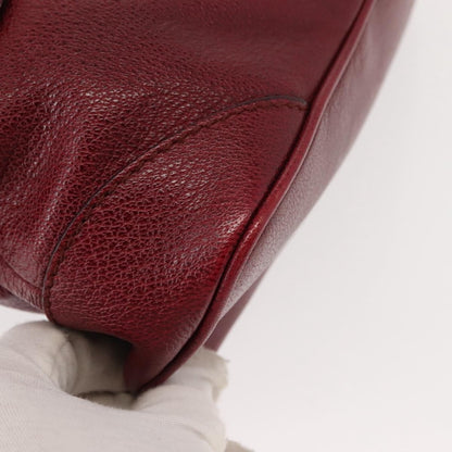 Burberry Shoulder Bag Leather, RED, LEATHER, Shoulder bag
