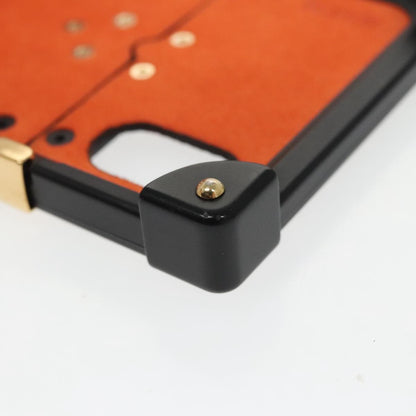 Louis Vuitton Phone case for iPhone X/XS Monogram canvas, BLACK, CANVAS, Clutche & pouche