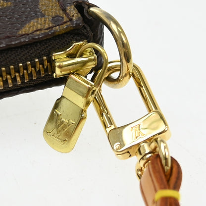 Louis Vuitton Pochette Accessoires NM Monogram Canvas, Brown, Canvas, Clutch