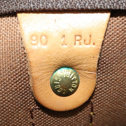 Louis Vuitton Keepall Bag Monogram Canvas, BROWN, CANVAS, Travel bag