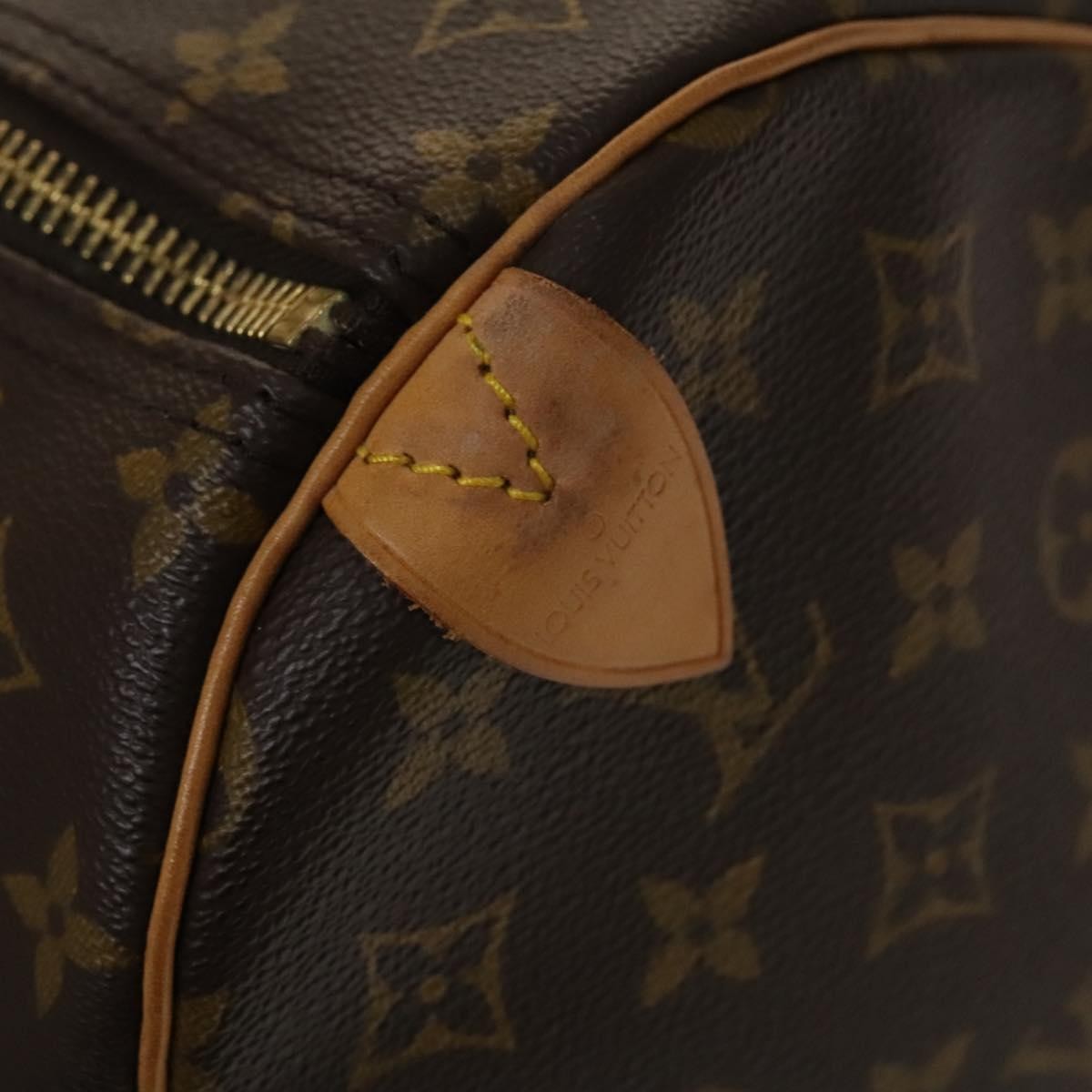 Louis Vuitton Keepall Bag Monogram Canvas, BROWN, CANVAS, Travel bag