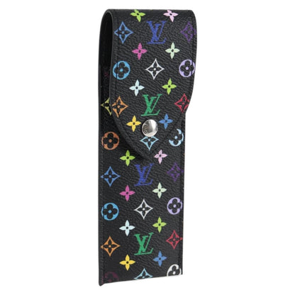 Louis Vuitton Etui à stylo Canvas, BLACK, CANVAS, Clutche & pouche