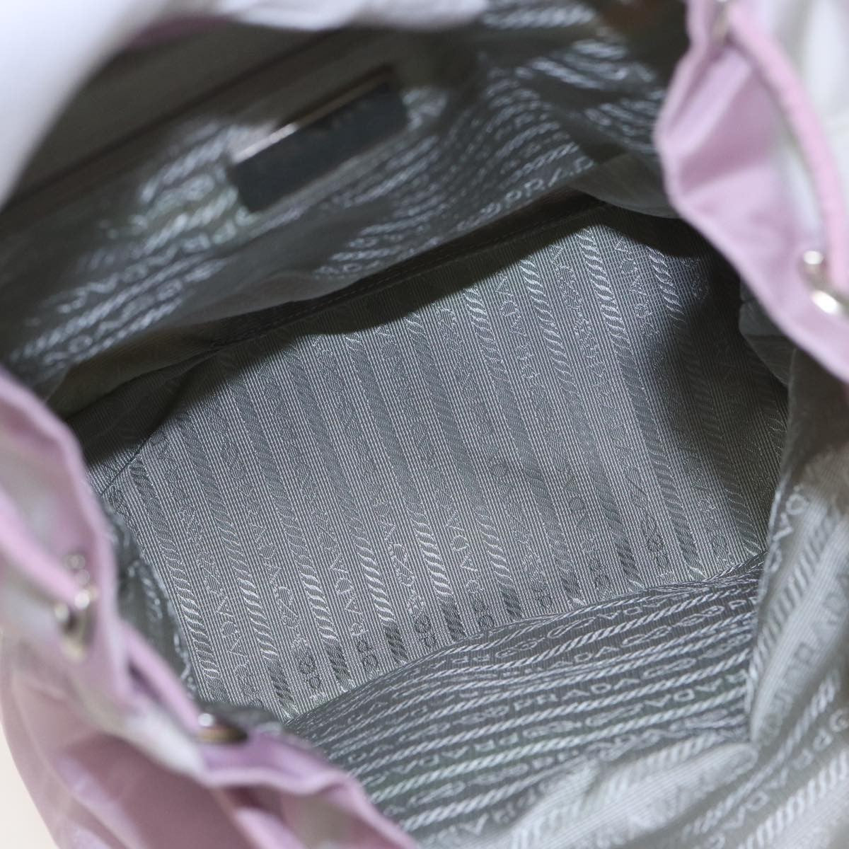 Prada Front Pocket Backpack Tessuto, PINK, NYLON, Backpack