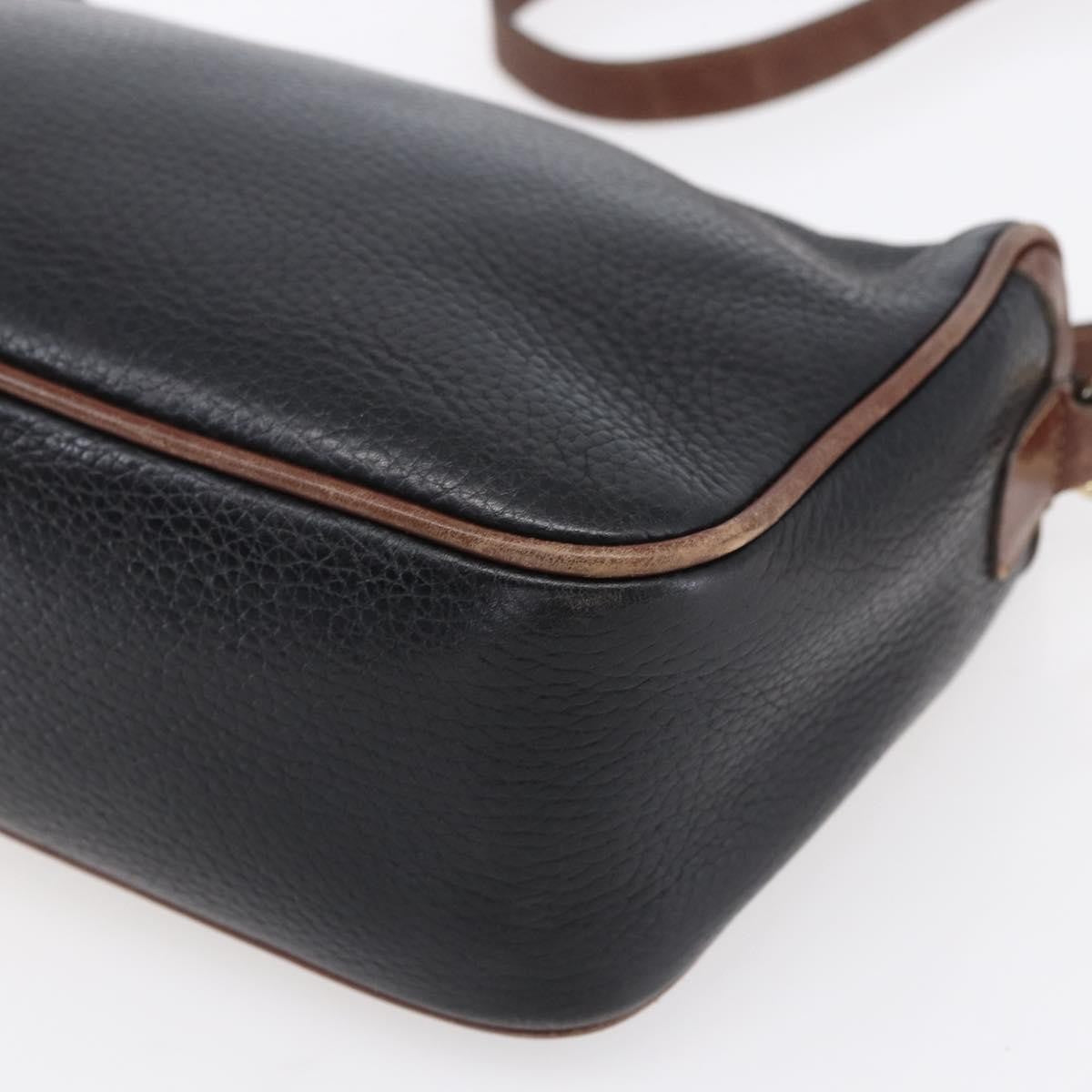 Gucci Vintage Shoulder Bag Leather, BLACK, LEATHER, Shoulder bag