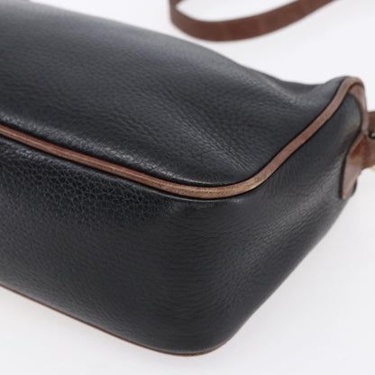 Gucci Vintage Shoulder Bag Leather, BLACK, LEATHER, Shoulder bag