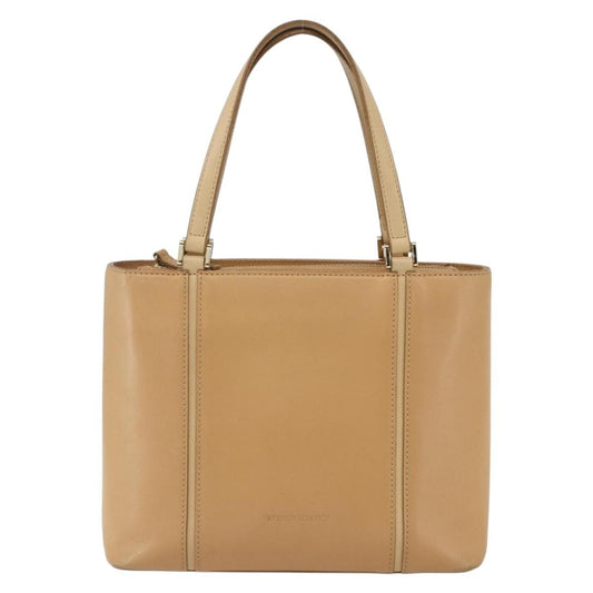 Burberry Vintage Handbag Leather, BEIGE, LEATHER, Handbag
