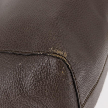 Gucci Swing Tote Leather, GRAY, LEATHER, Tote bag