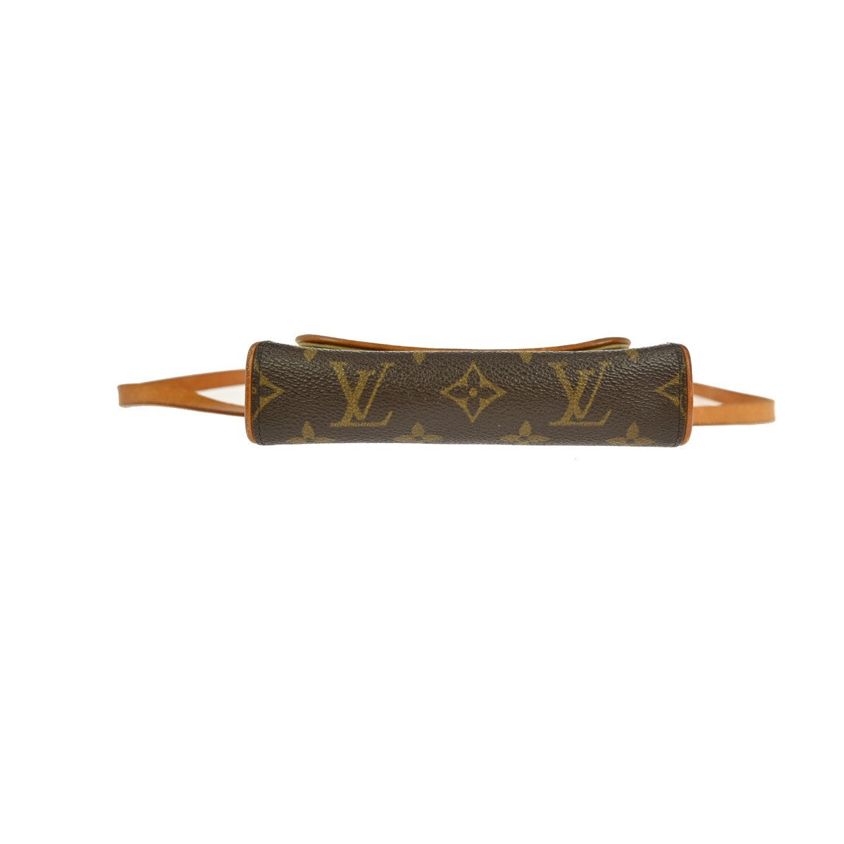 Louis Vuitton Florentine Waist Bag Monogram Canvas, BROWN, CANVAS, Clutche & pouche