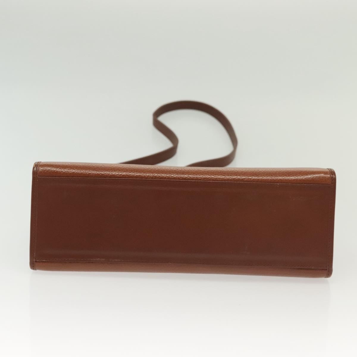 Burberry Vintage Handbag Leather, BROWN, LEATHER, Handbag