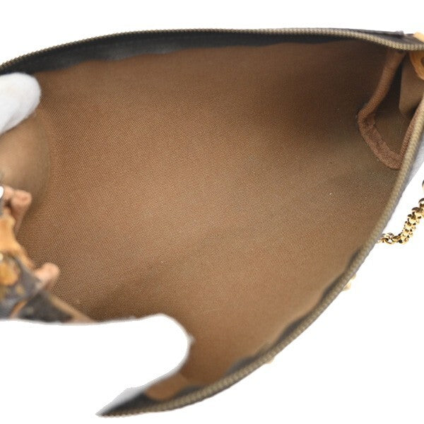 Louis Vuitton Eva Handbag Monogram Canvas, BROWN, CANVAS, Handbag