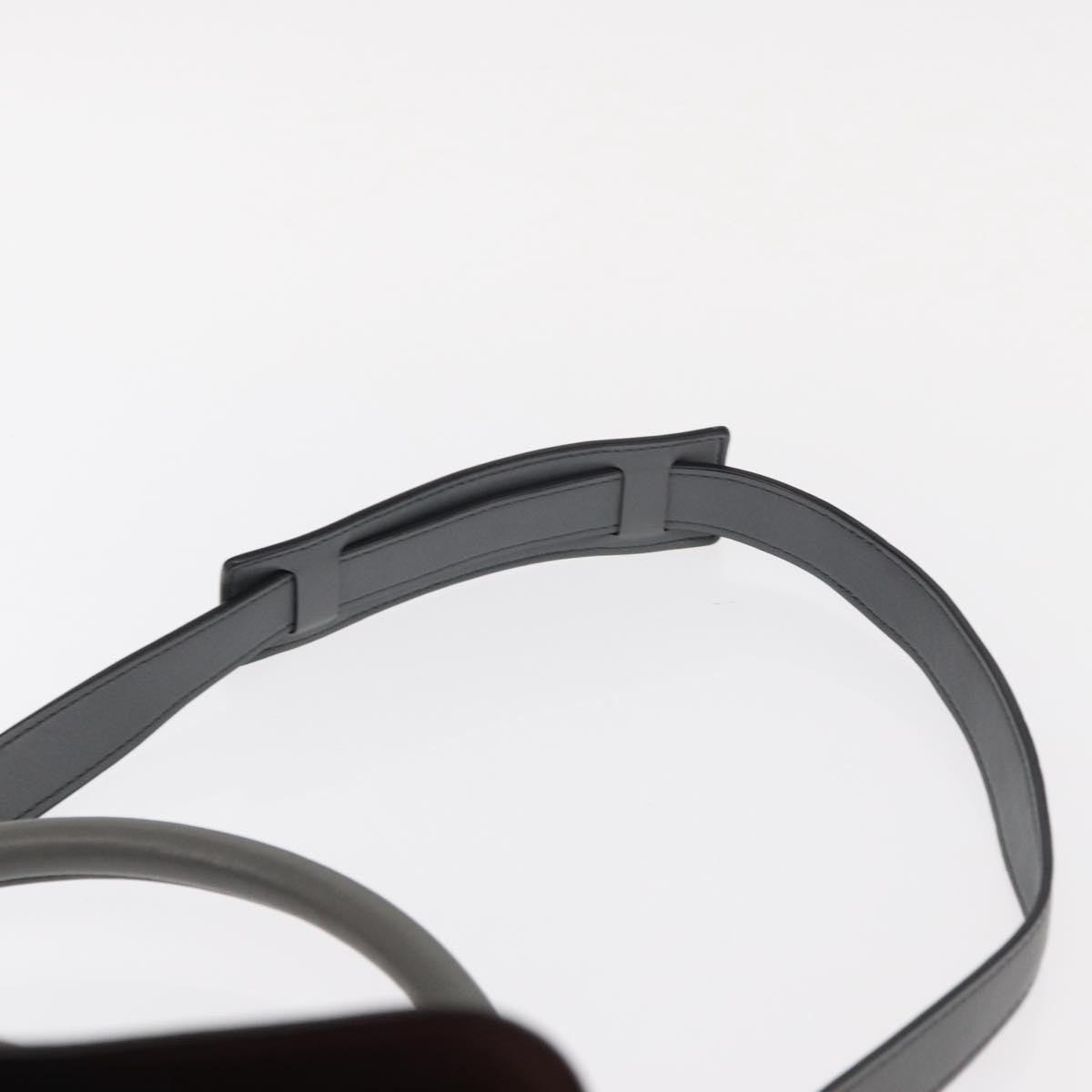 Celine Tricolor Trapeze Bag Leather, GRAY, LEATHER, Handbag