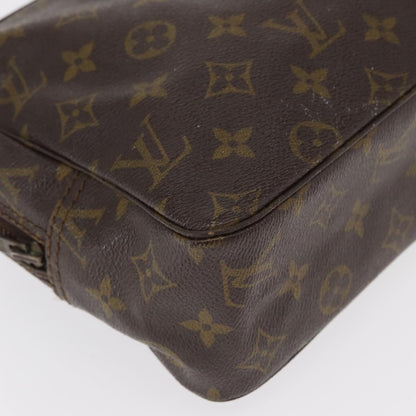 Louis Vuitton Trousse Toiletry Pouch Monogram Canvas, BROWN, CANVAS, Toiletry Case